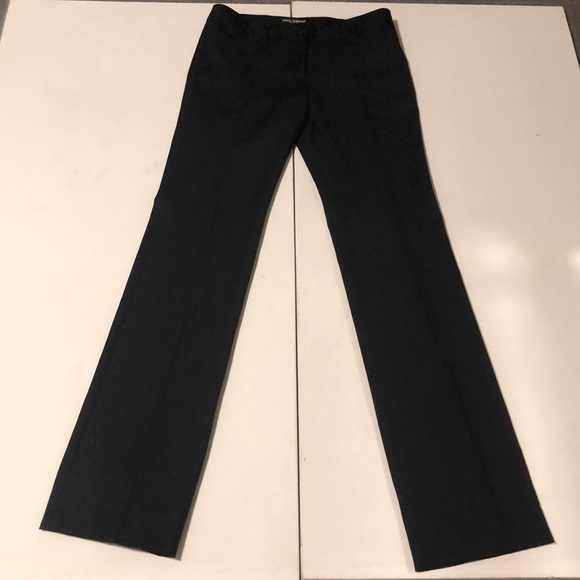 Dolce & Gabbana Pants - Dolce & Gabana black slacks size 42